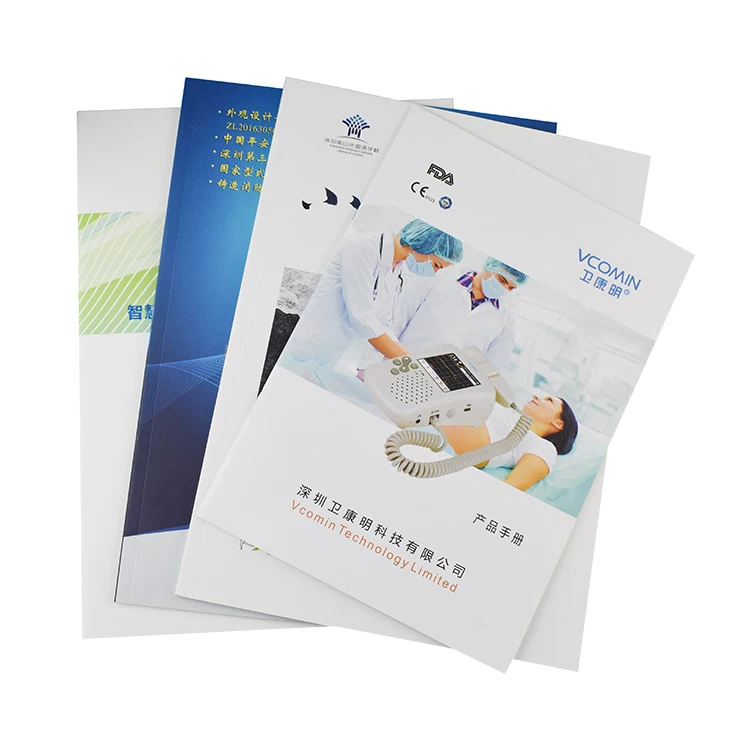 Custom offset printing 105gsm coated paper user instruction manual