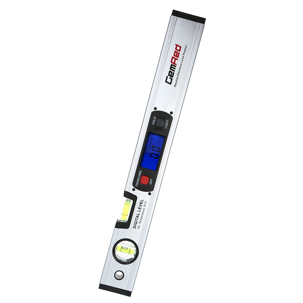 Digital Level Spirit Level Angle Finder with Magnetic 16 inch Long Leveling Instrument Bubble