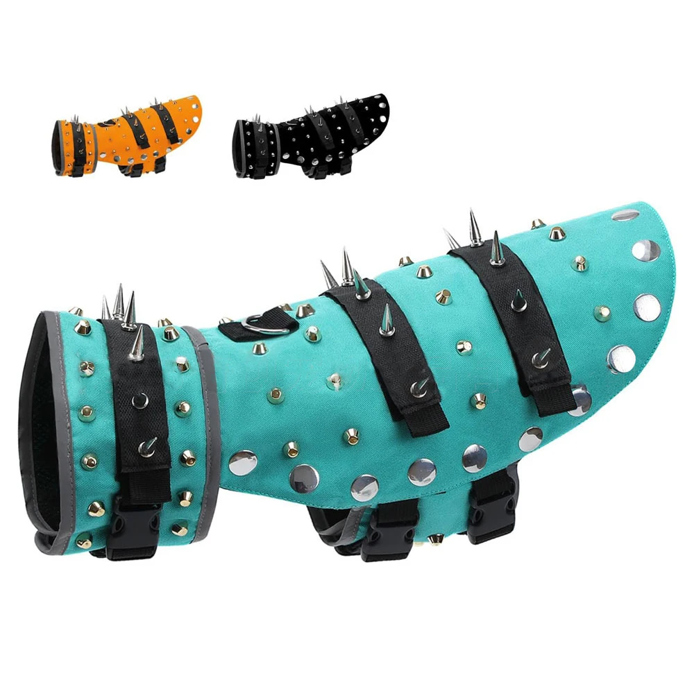 Anti Raptor Hawk Coyotes Proof Kevlar Protection Harness Reflective Coyotevest Spikevest Dog Vest For Small Dogs Puppy Cat