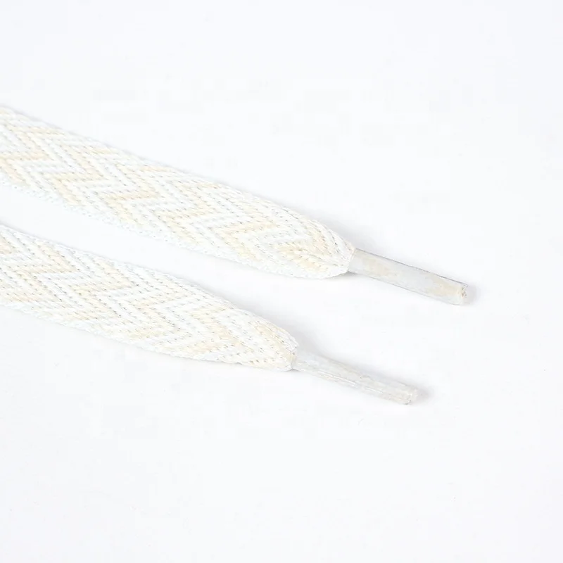 Width 8mm Flat Shoelace Fashion Wholesale Manufacturer Plastic Tip Custom Shoe laces For Shoes