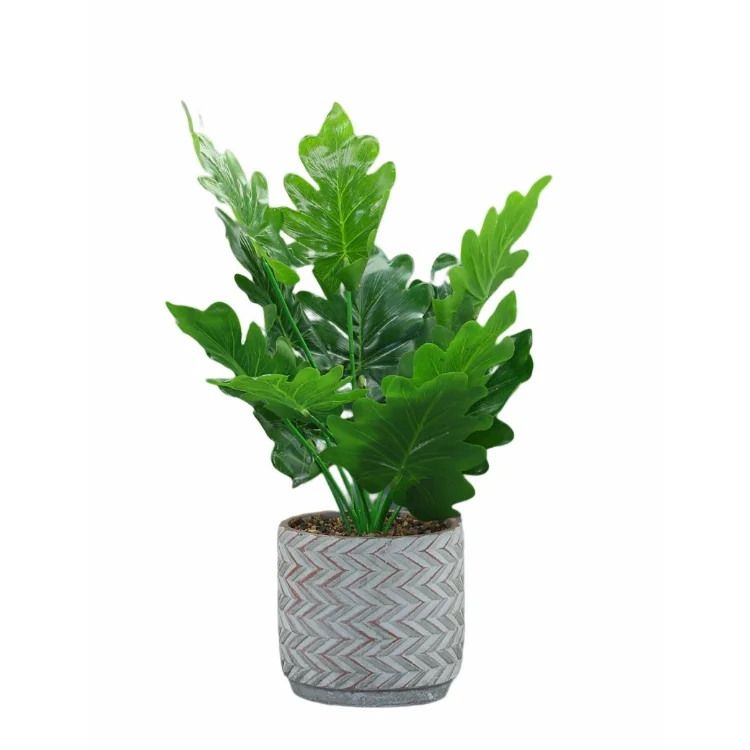 Custom Size Flower Indoor Long Round Plant Ceramic Pot