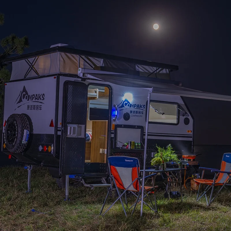 RVHOMELAND Fully furnished caravan trailer camping off road hybrid caravan