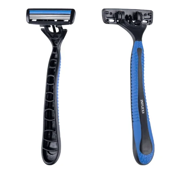 Disposable mens shaving razor machine ,triple blade 1 buyer