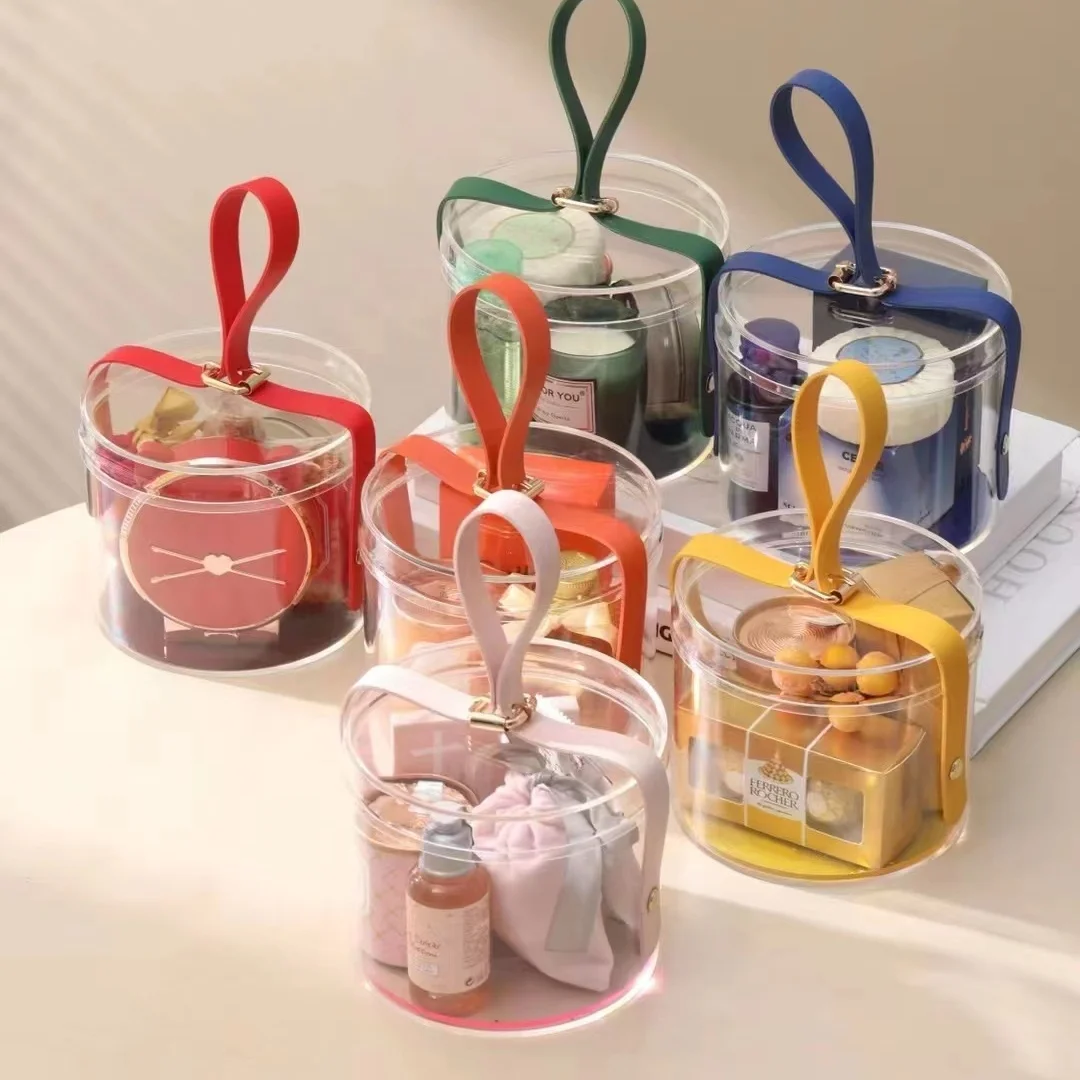 Custom clear Plexiglass Acrylic Souvenir Gift box  wedding gifts for guests souvenirs