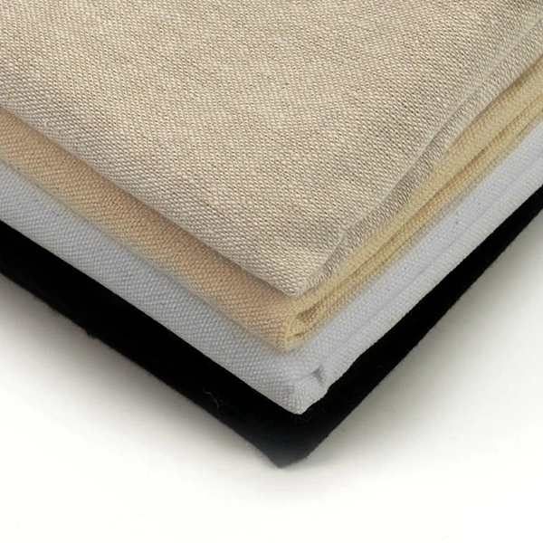 Прямой Производитель Shaoxing Textile 100% хлопок тканый холст натуральный органический