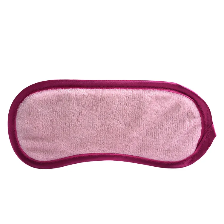 Small size Velvet Soft Colorful Eye Mask Air Freight Eyeshade For Traveling for Kids and children