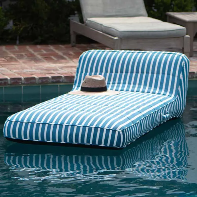 Hot Outdoor Inflatable Tanning Pool Lounger Float Double Size Large Waterproof Backyard Sofa Bed Sun lounger Swimming Pool Float