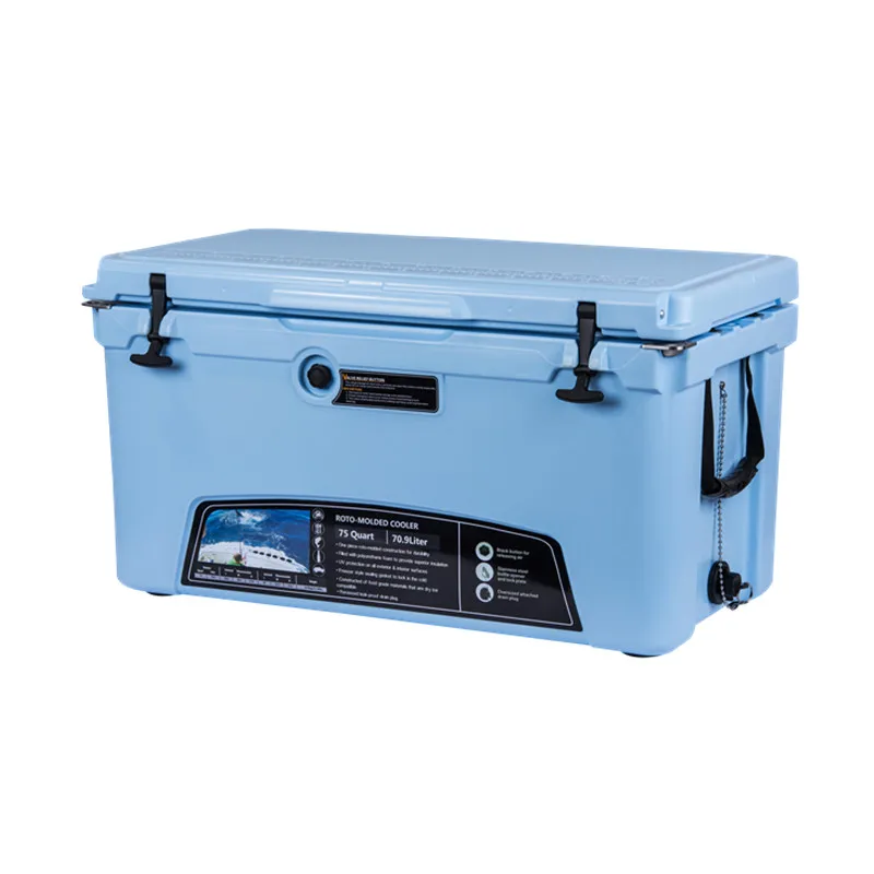  Kuer 110QT Рото литая пластиковая коробка для холодильника со льдом охлаждающая кемпинга и рыбалки на открытом