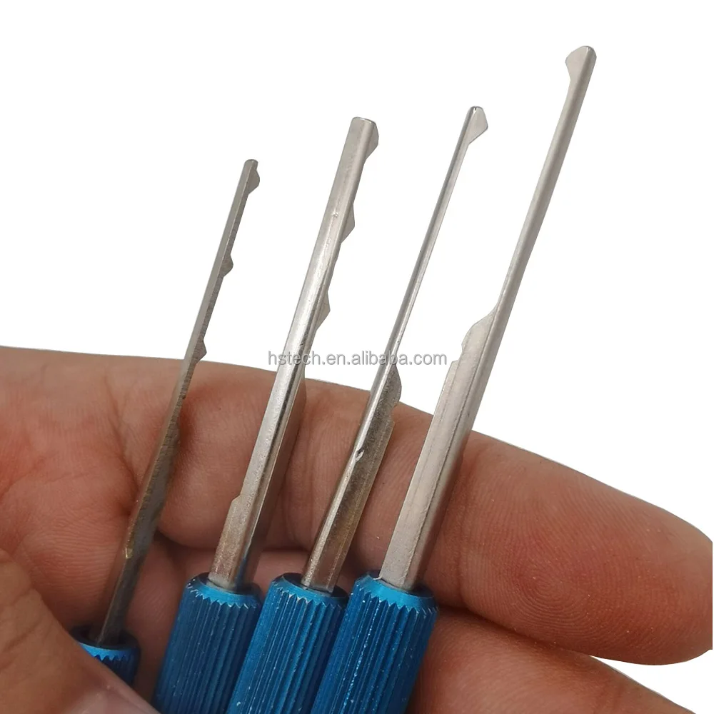 Goso Locksmith Tools 4+2 Blue Invincible Pick Set Door Openning Tools