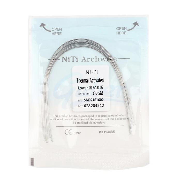 Orthodontic Niti Arch Wire Thermal Active
