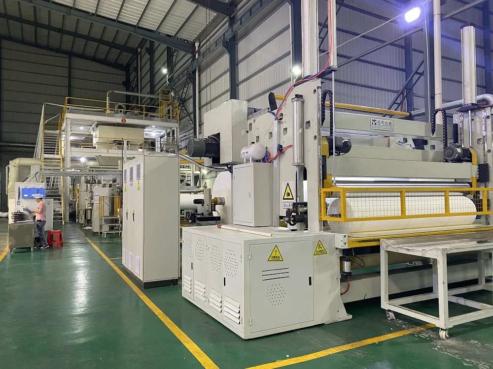 Non-woven Manufacturer 15gsm 20g 35g Spunbond Non Woven Nonwoven Fabric For Sanitary Napkin Adult Baby Diaper raw material