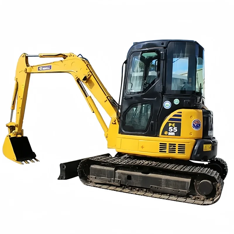 Japan Original Second-hand Komatsu Excavator PC55MR 5Ton Komatsu used crawler excavator with dozer blade