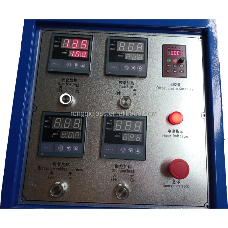 Chinese factory glass hot melt machine cheap