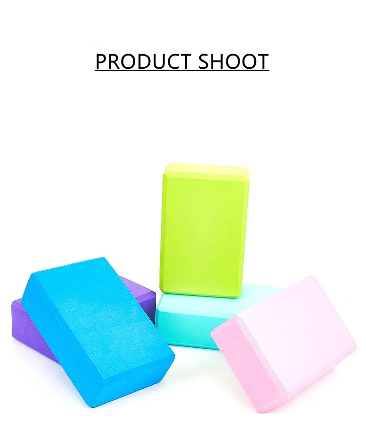 best selling eco friendly foam eva yoga block set custom logo bodybuilding