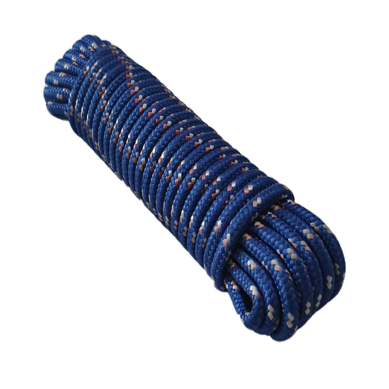JINLI Good 10mm Double Braided Nylon Rope for Trackion Winch Tow Lines