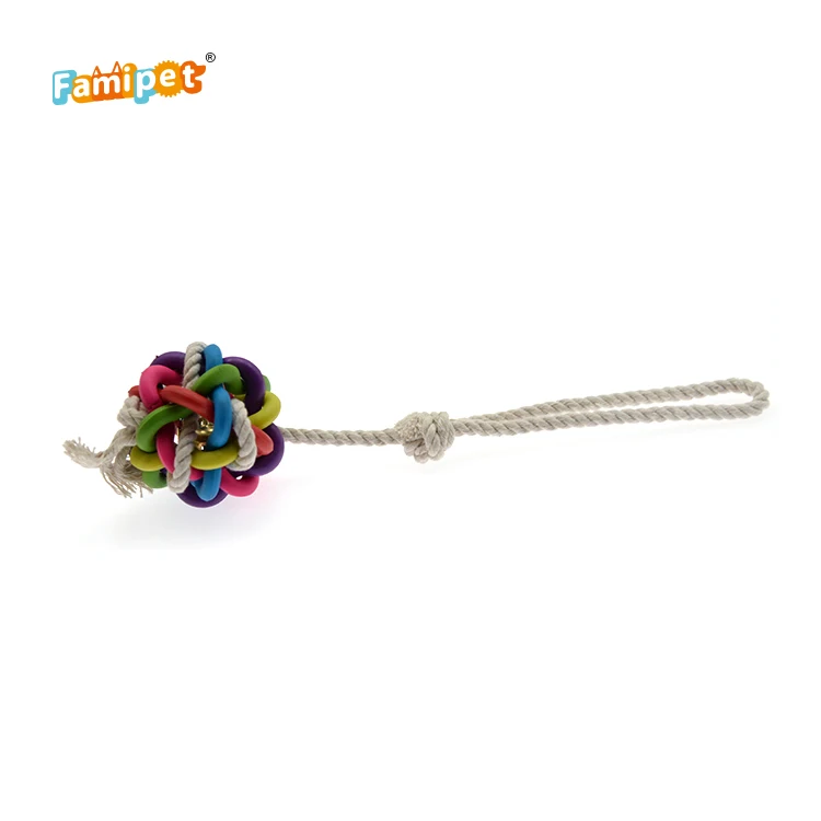 Multifunction Innovational Double Teeth-Cleaning Dog Rope Chew Dog Toy