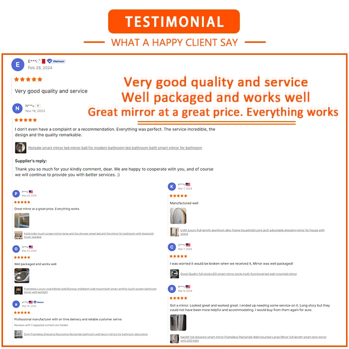 Wholesale Home touch screen mirror with tv android 11 Led bath Gym workout magic Smart Mirror full-length exercise mirror