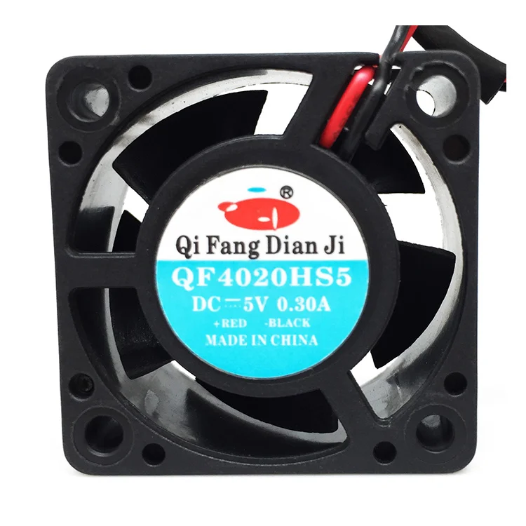 Qifang DC Fan Good Quality 40mm cooling fans mini 5v 40x40x20 40mm cpu cooling fans for oily ball clothes dryer low noise
