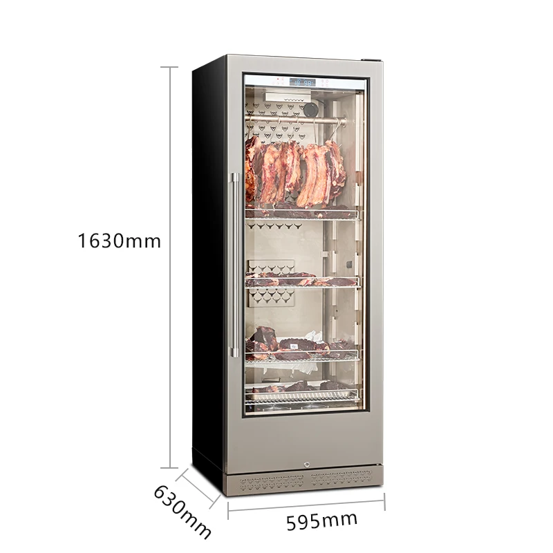 Горячая Распродажа 2021 года! Машина для возраста на говядину и мясо, маленький шкаф для стейка, холодильник, большая емкость, домашний шкаф, холодильник для сухого и старения