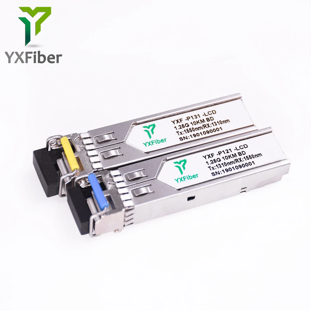 1 25 г BIDI 10 км 1310nm/1550nm LC/SC разъем