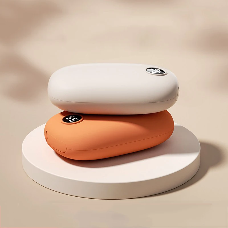 USB Rechargeable Graphene Hand Warmer Power Bank 6000mAh 10000mAh LED Mini Pocket Hand Warmer