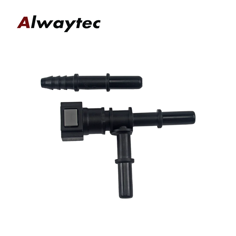 Automobile Denso Fuel Injection Pump Nylon Fuel Hose Fittings, 3 Way Tube Connector For Auto Engine Female Pipe Plastic Fitting