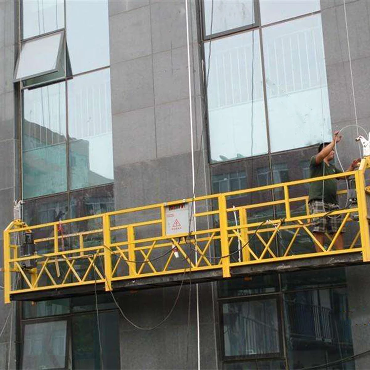 Bridge Maintenance High Building Wall Plastering Swing Stage Suspension Platform