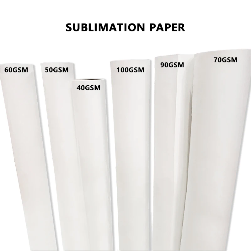 Fast Dry Hot Sale Factory Sales Directly High Quality Heat Sublimation Transfer Paper Rolls  For Textile