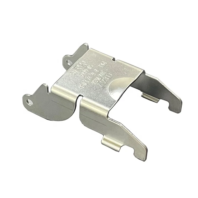 Custom Made Sheet Metal Bending Cutting Punching Stamping Flat  Spring Clips AISI Stainless Steel 301 U Shape Metal Spring