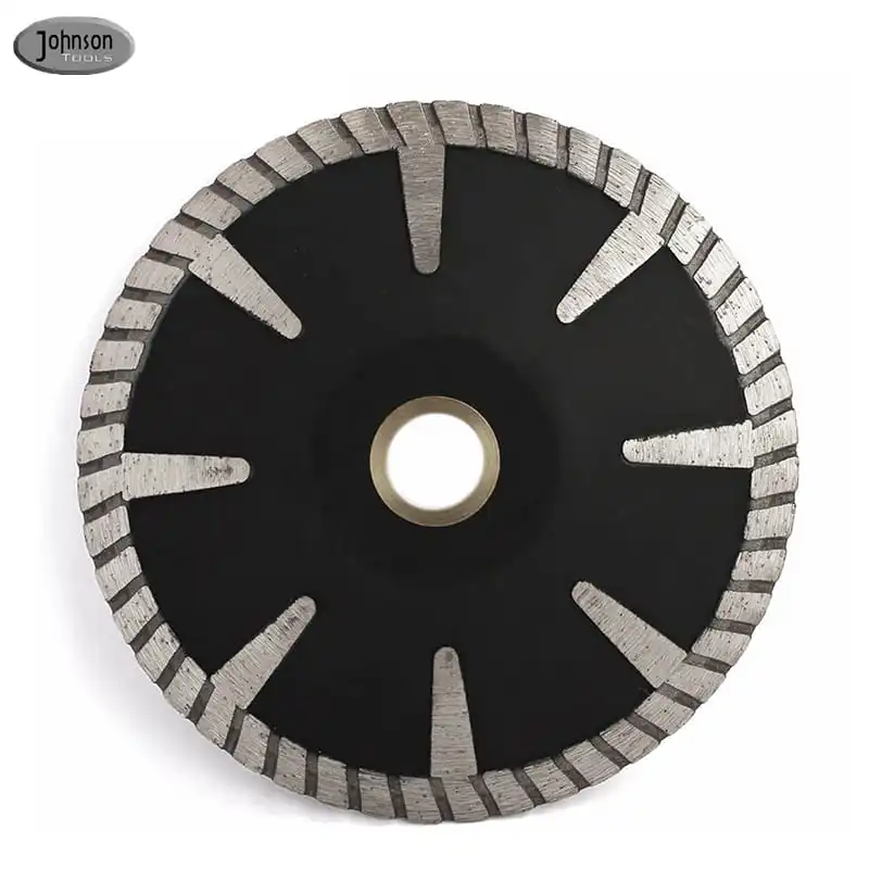5 Inch Concave Diamond Blade T Segmented Diamond Cutting Blade Disc for Granite Marble Stone
