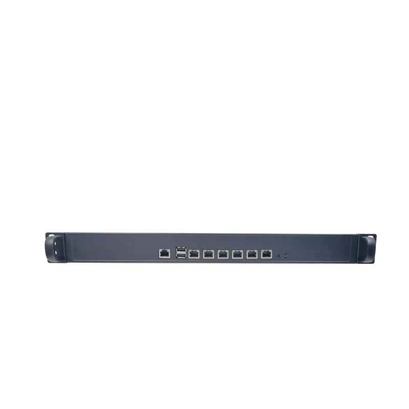 2th 3th gen core i5 i7 pfsense 1U rackmount firewall router 2*DDR3 memory slot 6 lan ports 1u router firewall chassis