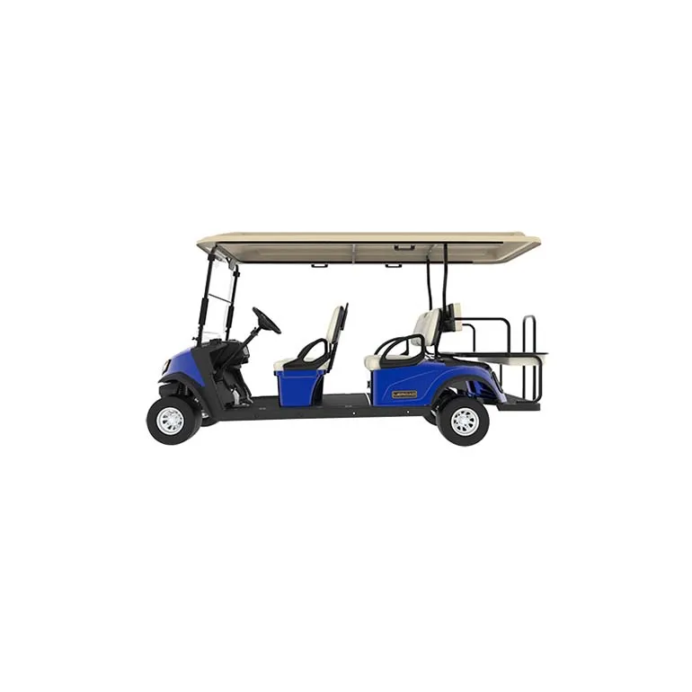 
 High Quality 6 Seat 4+2 Sightseeing Scooter Electric Golf Cart  