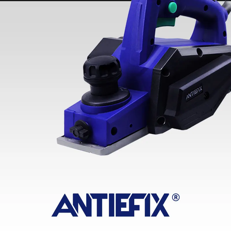 ANTIEFIX   High Power Professional Woodworking Tools 710W Thickness Electric Wood Planer Machine