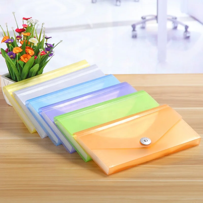 
Plastic Folder Concertina Pocket Pp Bag Document Wallet A5 Expanding File 