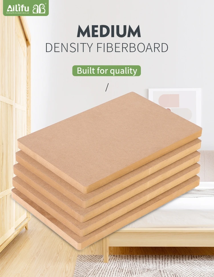 wood veneered faced melamine mdf board