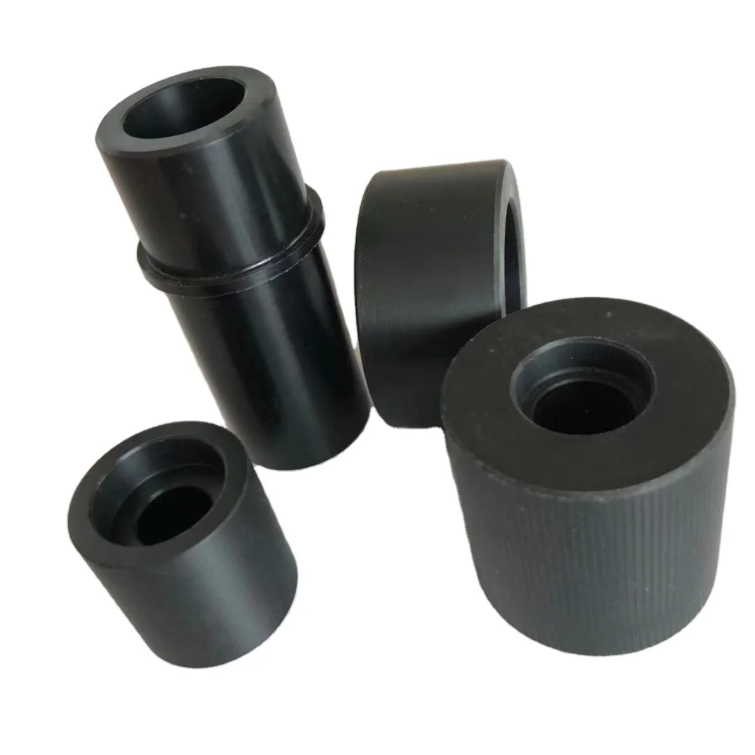 Custom plastic sleeve Bush Plastic Collar bushing ptfe bearing bushings