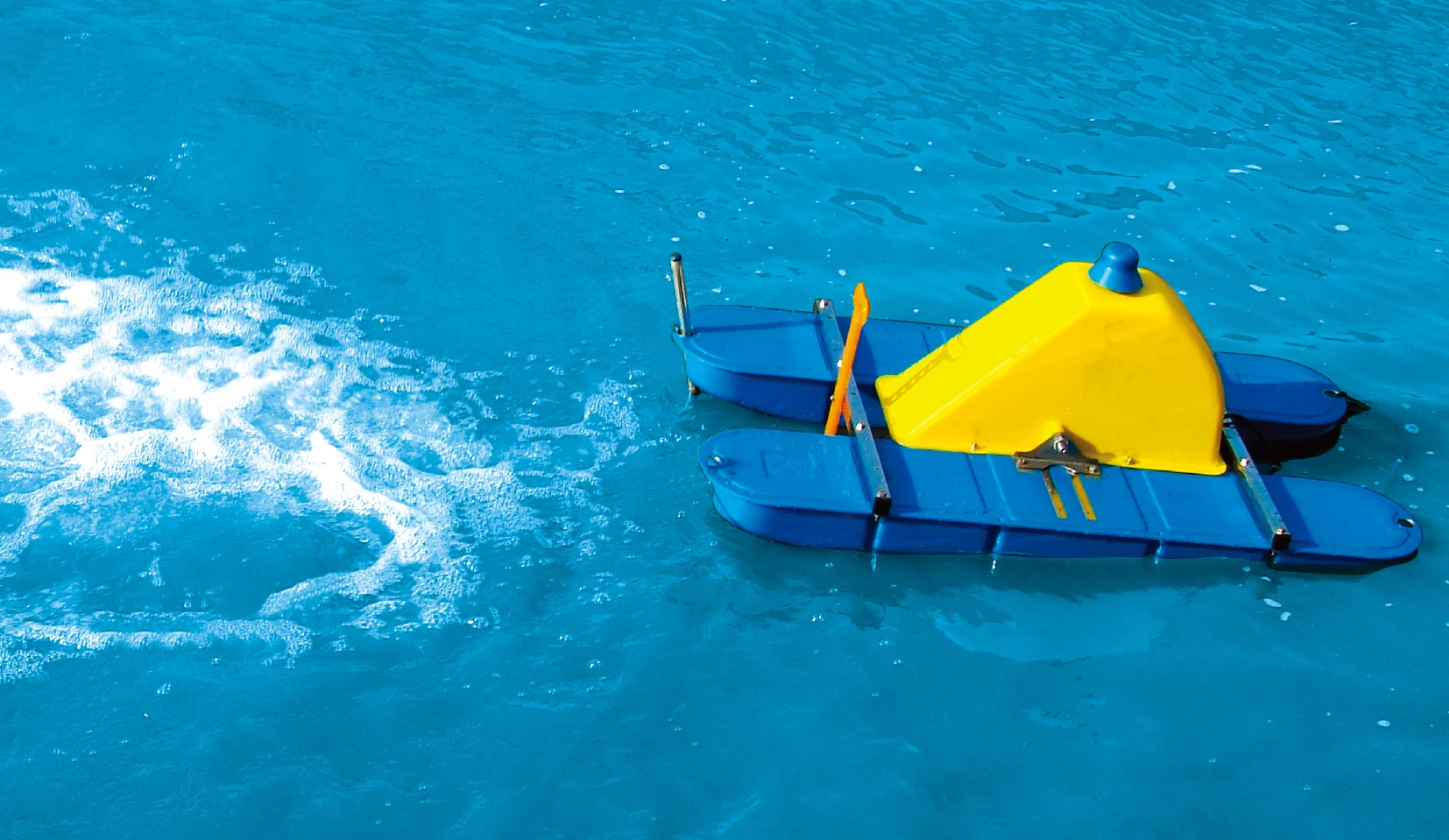 
For Aquculture /Waste Water Treatment Electric Air Jet Floating Surface Aerator 