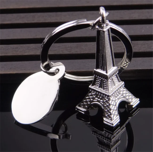 Metal Eiffel Tower Home Decoration Statue souvenirs gift keychain