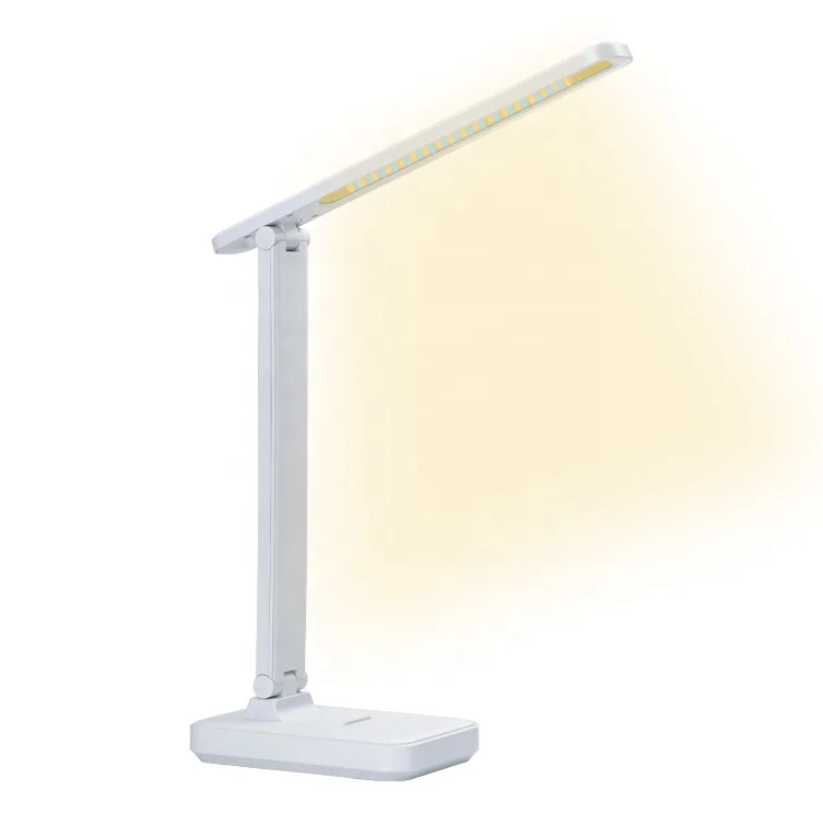 Touch adjustment LED eye protection desk lamp student dormitory USB charging plug-in writing reading bedside night light