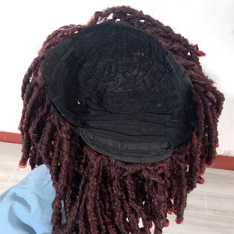 ombre color dreadlock wigs for women synthetic braid wigs ready to use  premium fiber