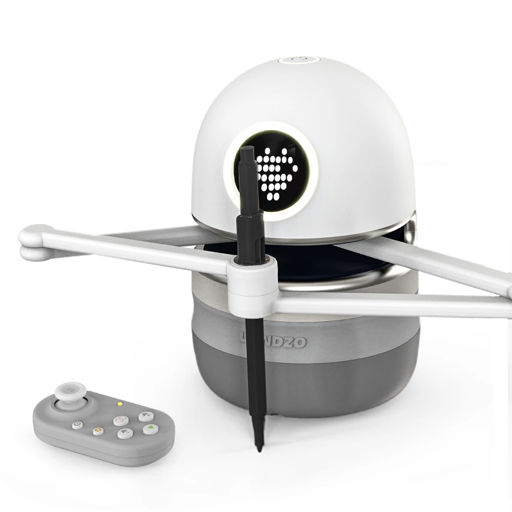 Updated Educational Robot Toy Early Learning Toys Kids Drawing Math Spelling Preschool Smart Robot