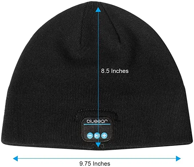 2022  Sport Hats Custom Wireless Music Hat Beanie With Earphone Bt Headphones Beanie Hat