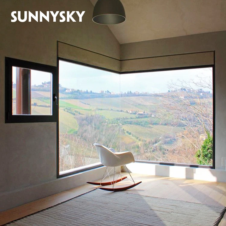 caravan fixed small round slimline awning window