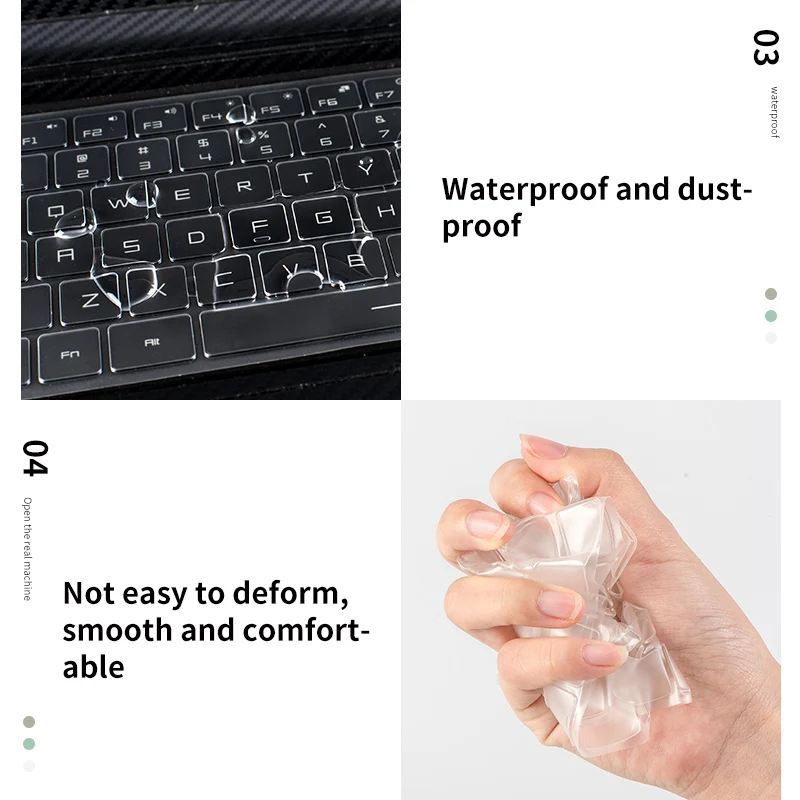 Индивидуальные Поддержка множества языков Изготовленный На Заказ силиконовый tpu чехол для клавиатуры ноутбука asus Y5100U клавиатура защитная пленка