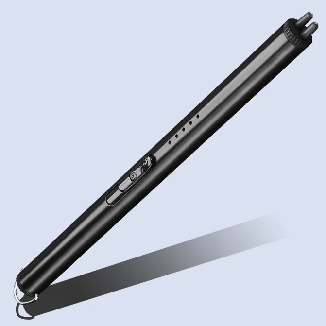 BBQ Arc Pulse Lighter Metal Electric Candle Lighter Rechargeable Electronic USB Lighter For Kitchen Gas Stove Flameless