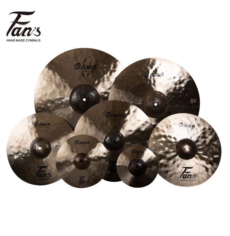 High-quality Fans B20 Dawn series 100% handmade cymbals 4pcs set drum set