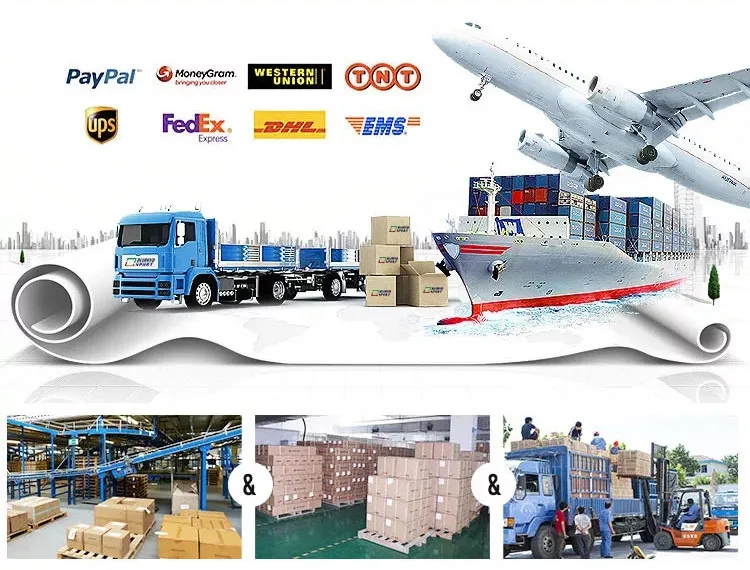 packing and  shipping