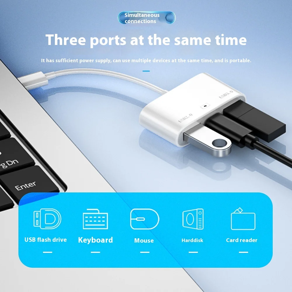 type-c docking USB HUB 3.0HUB with Notebook PD charging 3-in-1 type-c converter