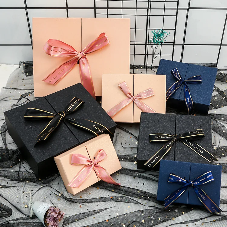 Luxurious Preserved Roses Rose Aquarelle Paper Drawer Boxes Bulk Talk Perfume Gift Packaging Competitive Price Alloy Jewelry Box