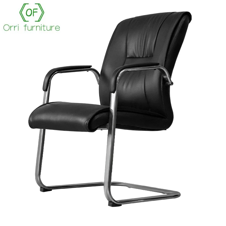 
Orri Furniture fixed metal conference office chair without wheels 